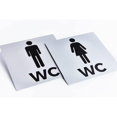 XXL WC-Schild