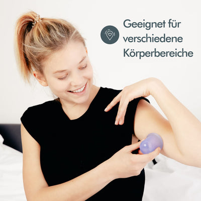 Silikon Schröpftherapie [2 Stück]