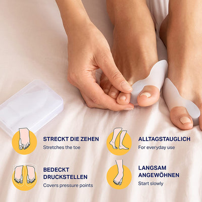 Hallux Valgus Zehenspreizer [6 Stück]