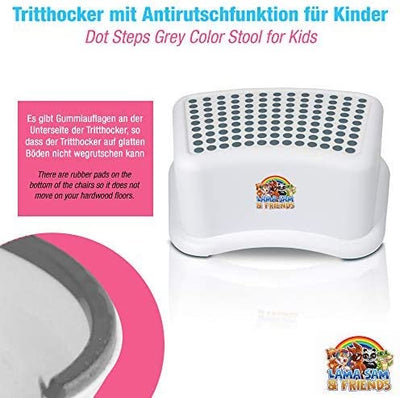 Einstufiger Tritthocker für Kinder