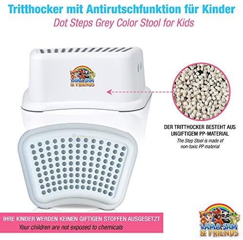 Einstufiger Tritthocker für Kinder