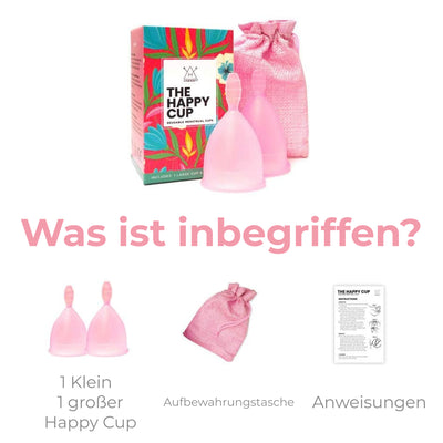 Menstruationstassen [2 Stück]