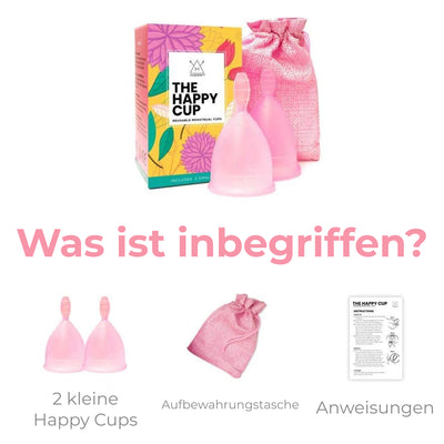 Menstruationstassen [2 Stück]