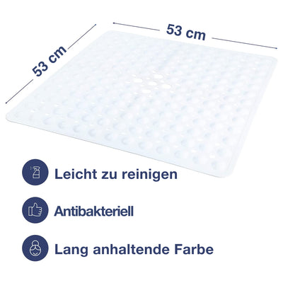 Rutschfeste Quadratische Duschmatte (53 x 53 cm)